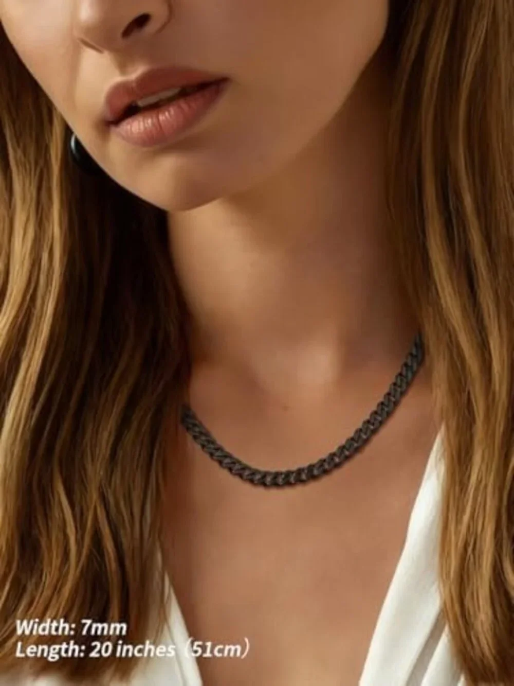 Chunky Gold Plated Curb Chain Necklace for Men | Hip Hop Cuban Link Neck Chains